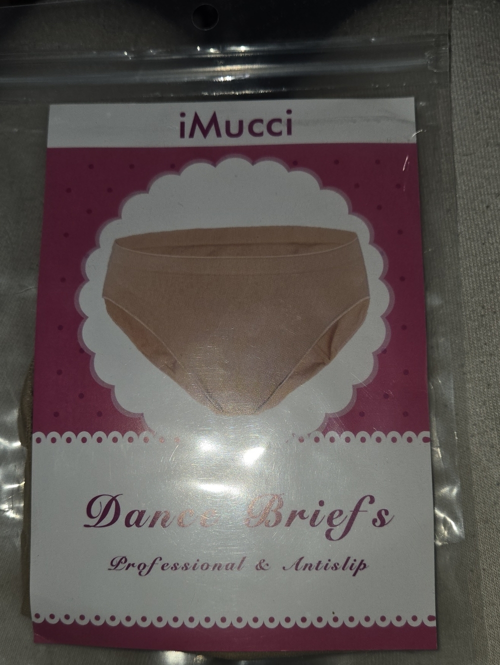 iMucci Nude Dance Briefs